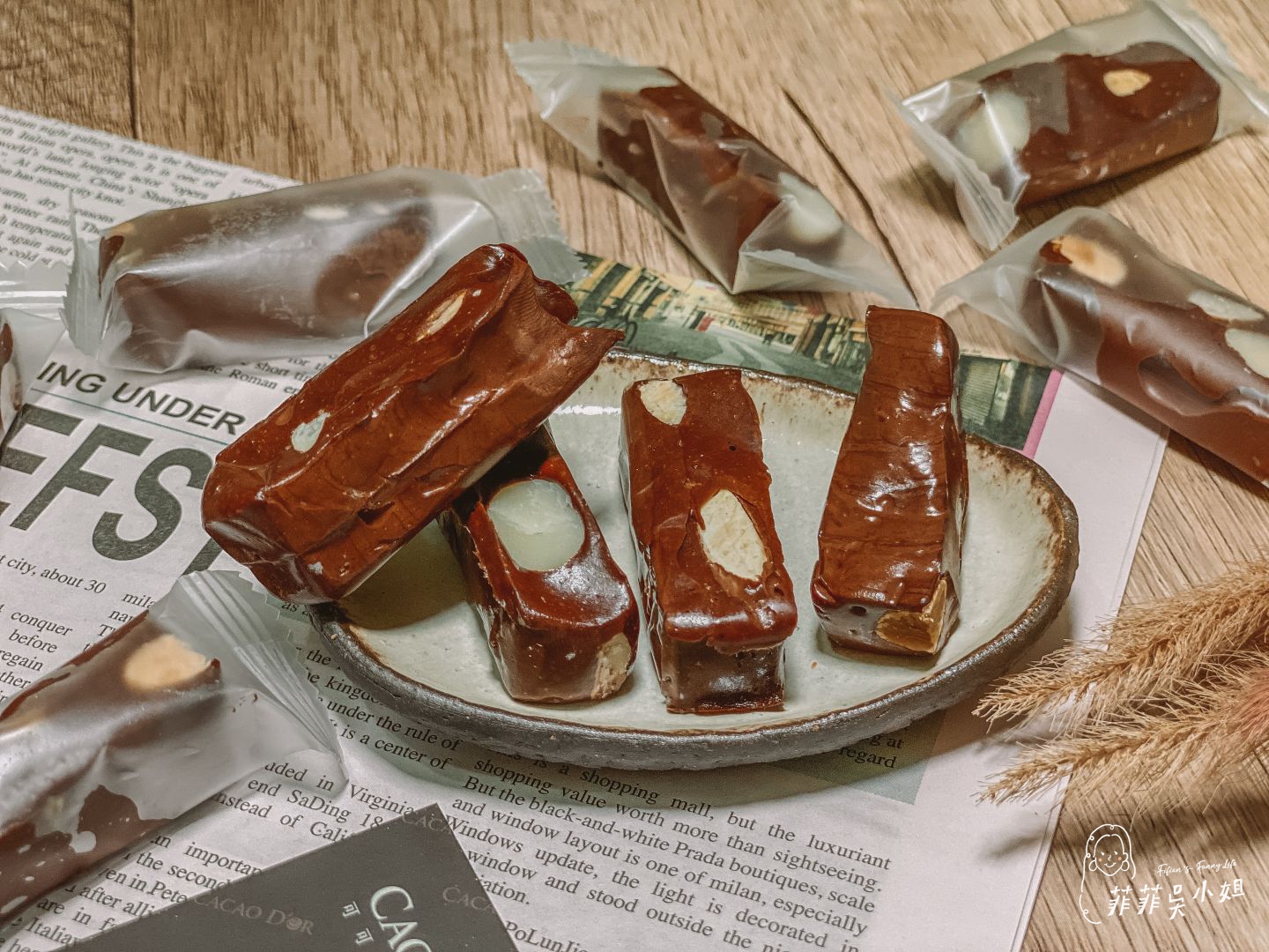 宜蘭必買伴手禮 可可德歐巧克力 結合在地食材的蘭陽風特色甜點 @菲菲吳小姐