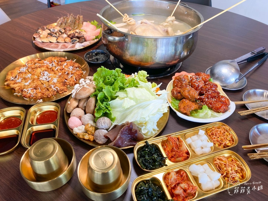 | 宜蘭美食 | 韓雞村-닭한마리宜蘭小韓國村主題餐廳 特色韓食 創意韓式料理 @菲菲吳小姐